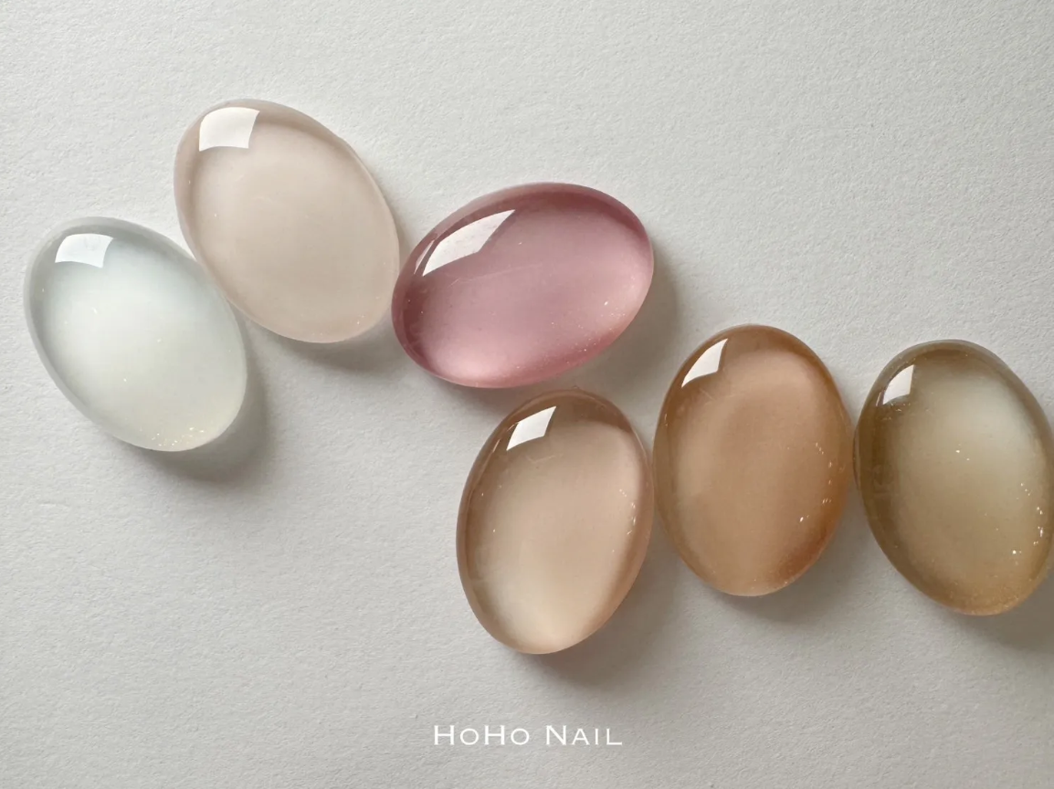 HOHONAIL｜極裸微光六色組合(M014-M019)