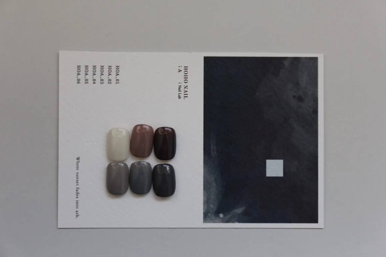 HOHONAIL｜HOA聯名套組Ash(HOA01-HOA06)