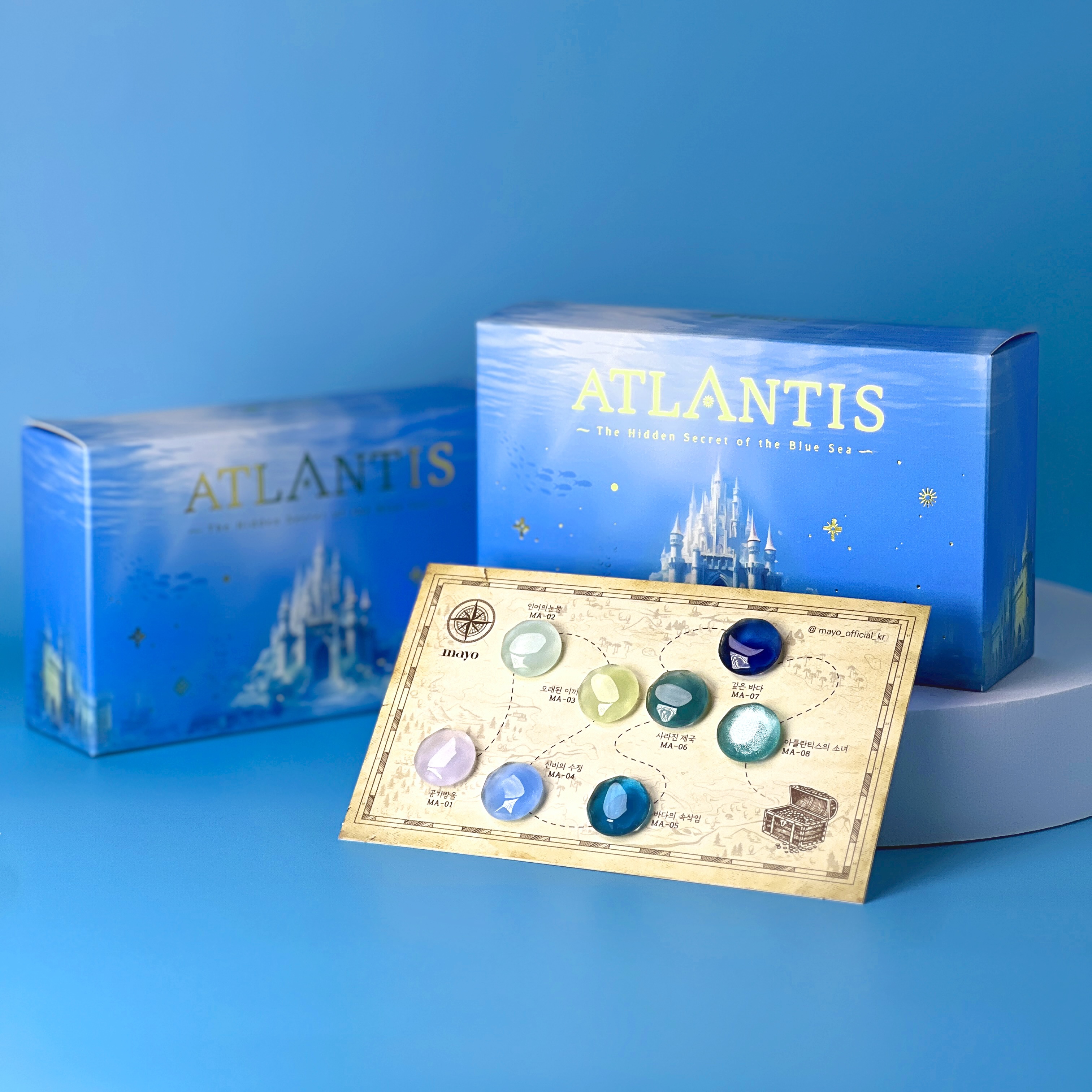 YOGO MAYO｜甲油色膠10g ATLANTS（MA01～MA08）