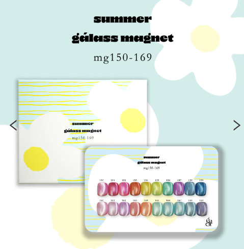 enoi｜貓眼凝膠galass magnet（MG150-MG169）3g