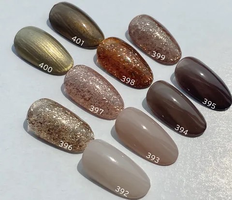 PRESTO｜彩色甲油凝膠（392-401）10g