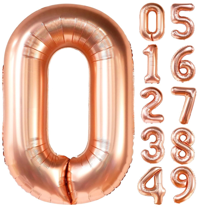 40吋 大玫瑰金數字 40吋 大玫瑰金數字