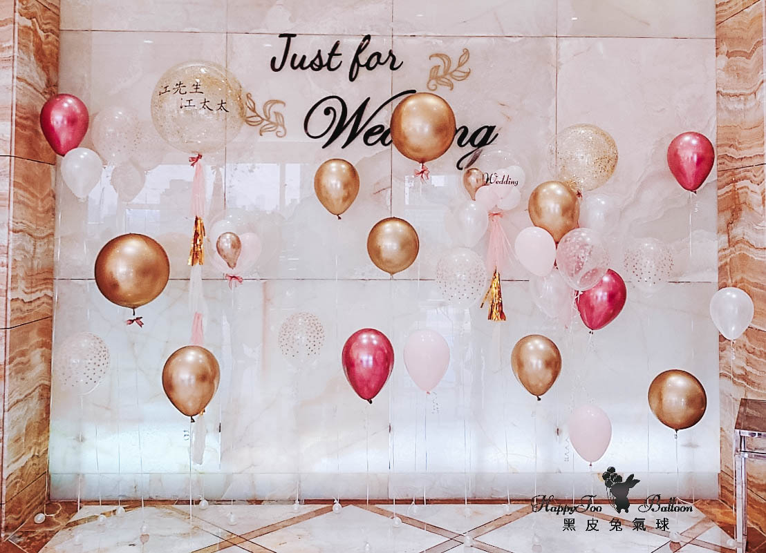 ♕《溫柔粉和奢華金屬色調的交織浪漫婚禮》♕