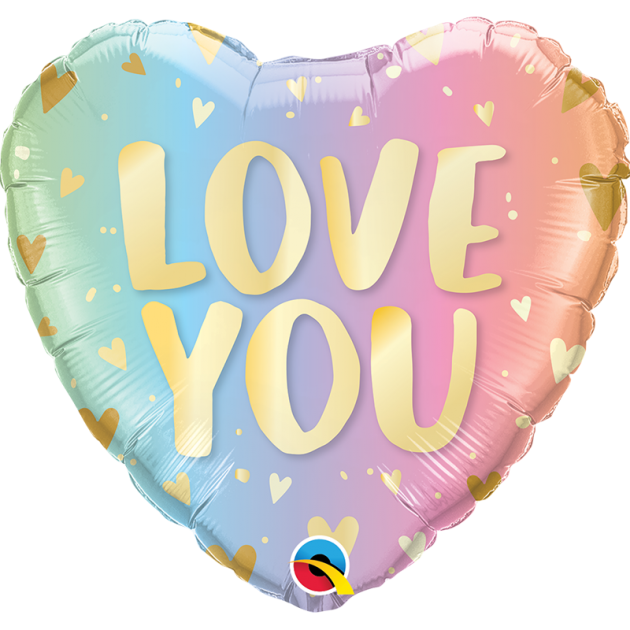 18吋 粉彩漸層LOVE YOU 18吋 粉彩漸層LOVE YOU