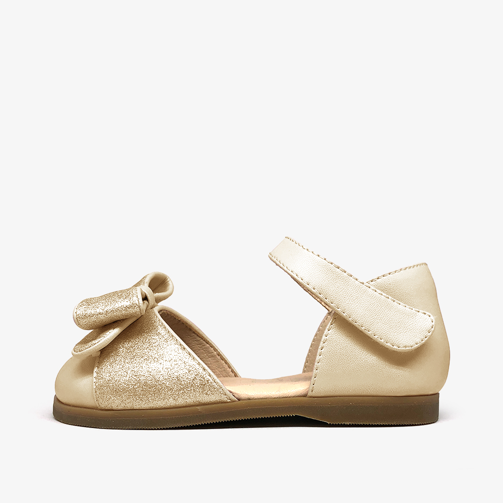 BellaVara 銀河星茫公主鞋-奶茶金