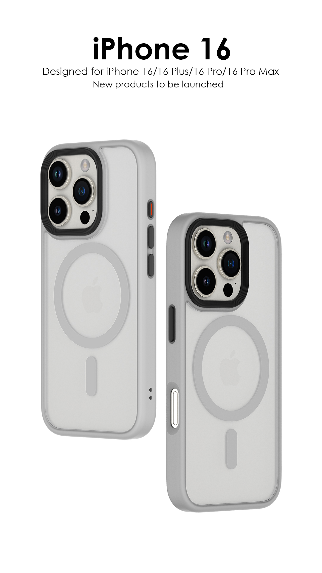 V.Jun Phantom Case (微俊-幻影殼）iPhone 16+/16/15Pro/15 Pro Max/15