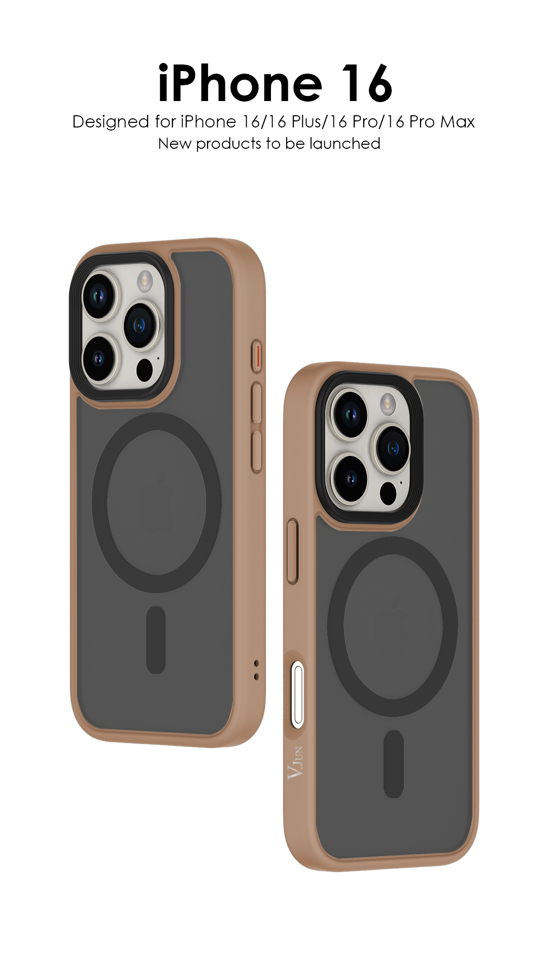 V.Jun Phantom Case(微俊-幻影殼）iPhone 16 Pro/16 Pro Max