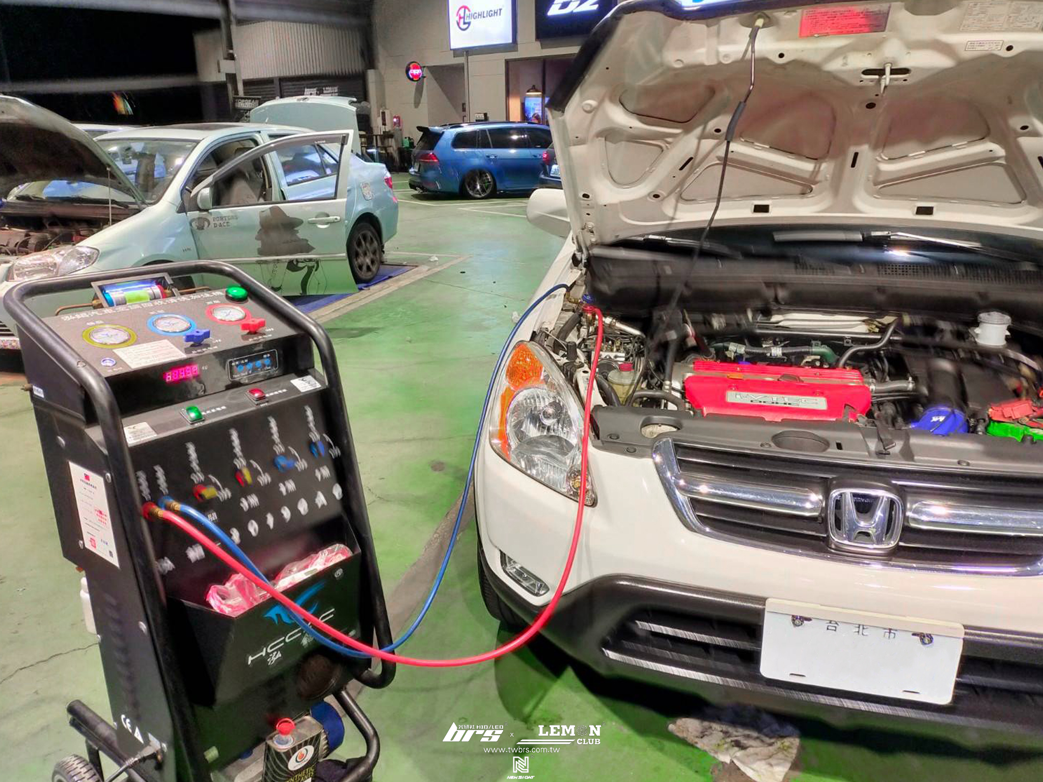 Honda CR-V 保養 冷氣循環清洗