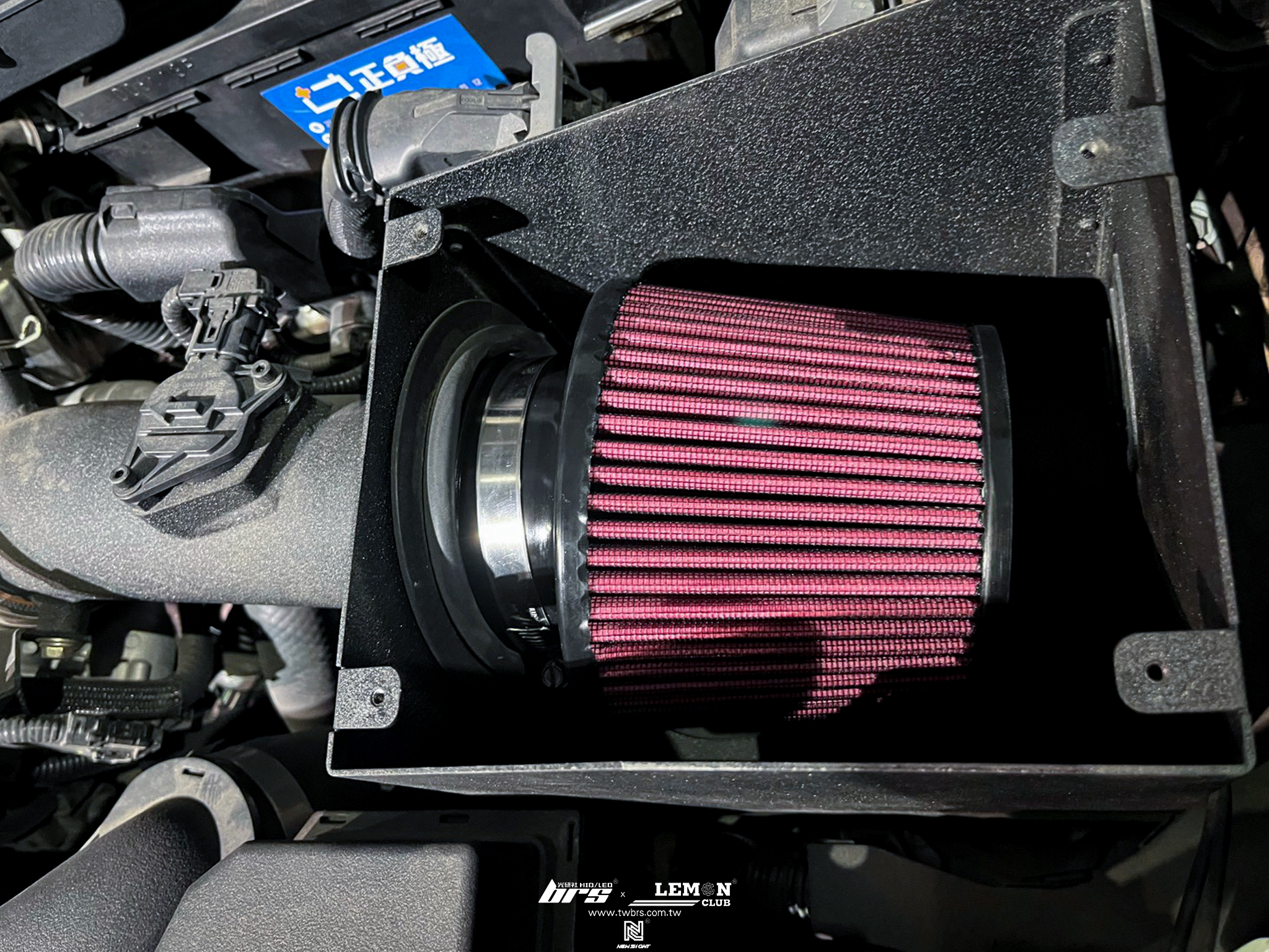 Toyota Auris 安裝 MST高流量香菇頭濾芯