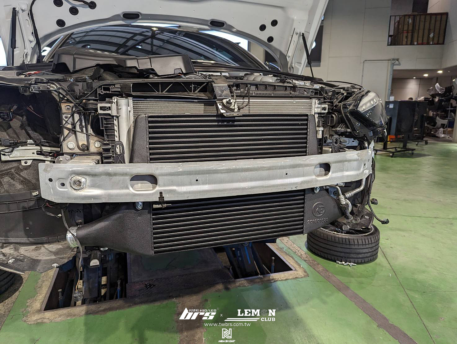 Audi A5 安裝 WT加大中冷器+Sky tuning渦輪硬管