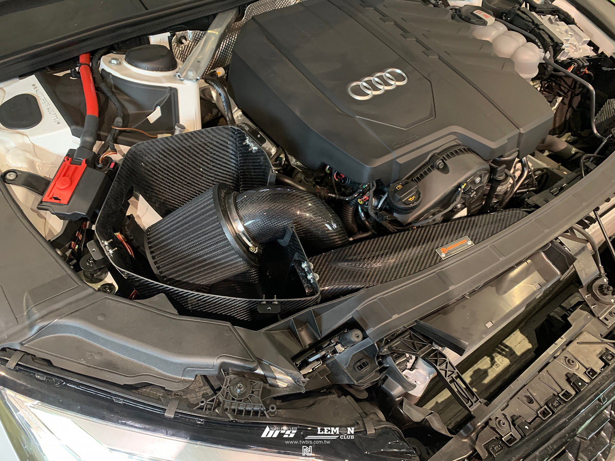 Audi A5 安裝 ARMA進氣系統