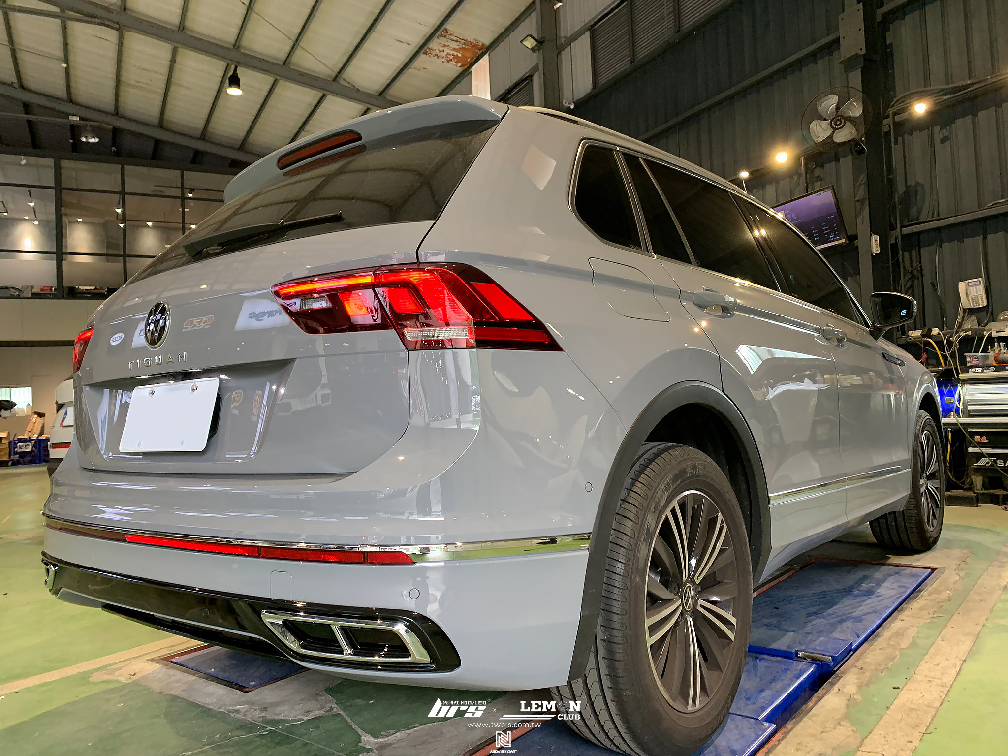 Volkswagen New Tiguan 安裝 R-Line後保桿