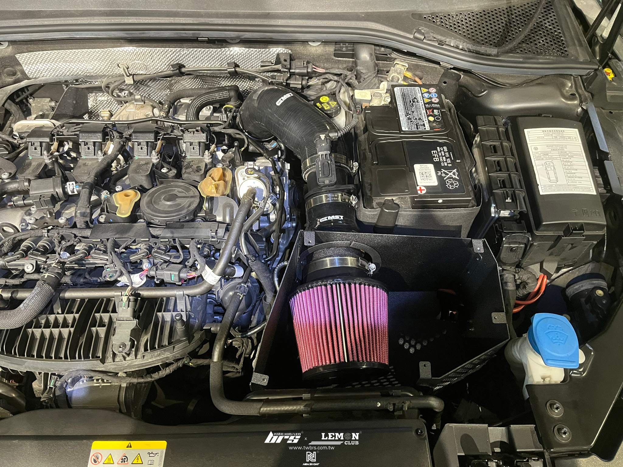 Volkswagen Arteon 安裝 MST進氣系統