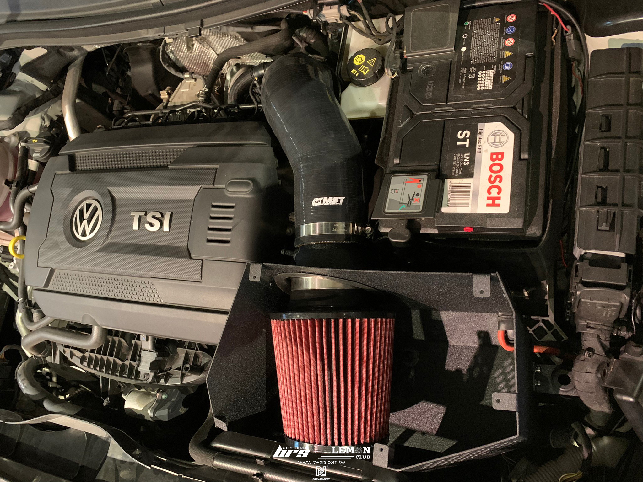 Volkswagen New Tiguan 安裝 MST進氣系統