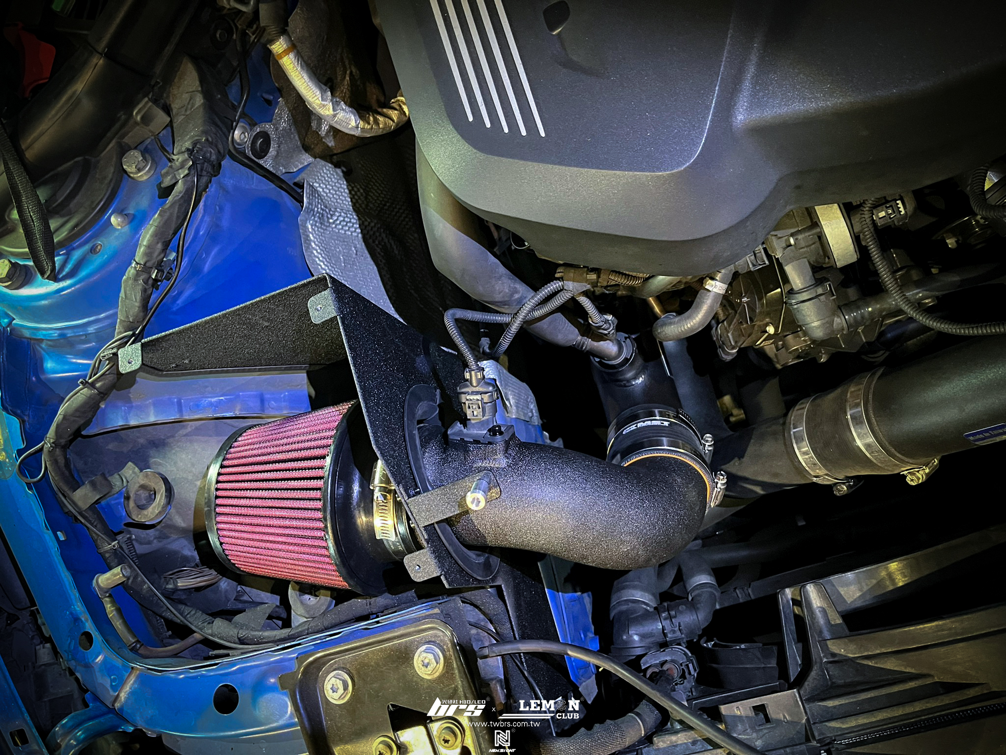 BMW F20 安裝 MST進氣系統