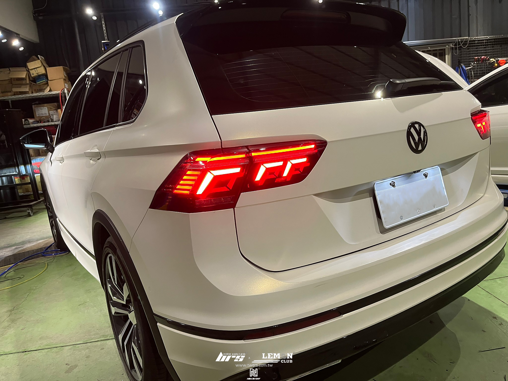 Volkswagen New Tiguan 安裝 21年式動態流水尾燈