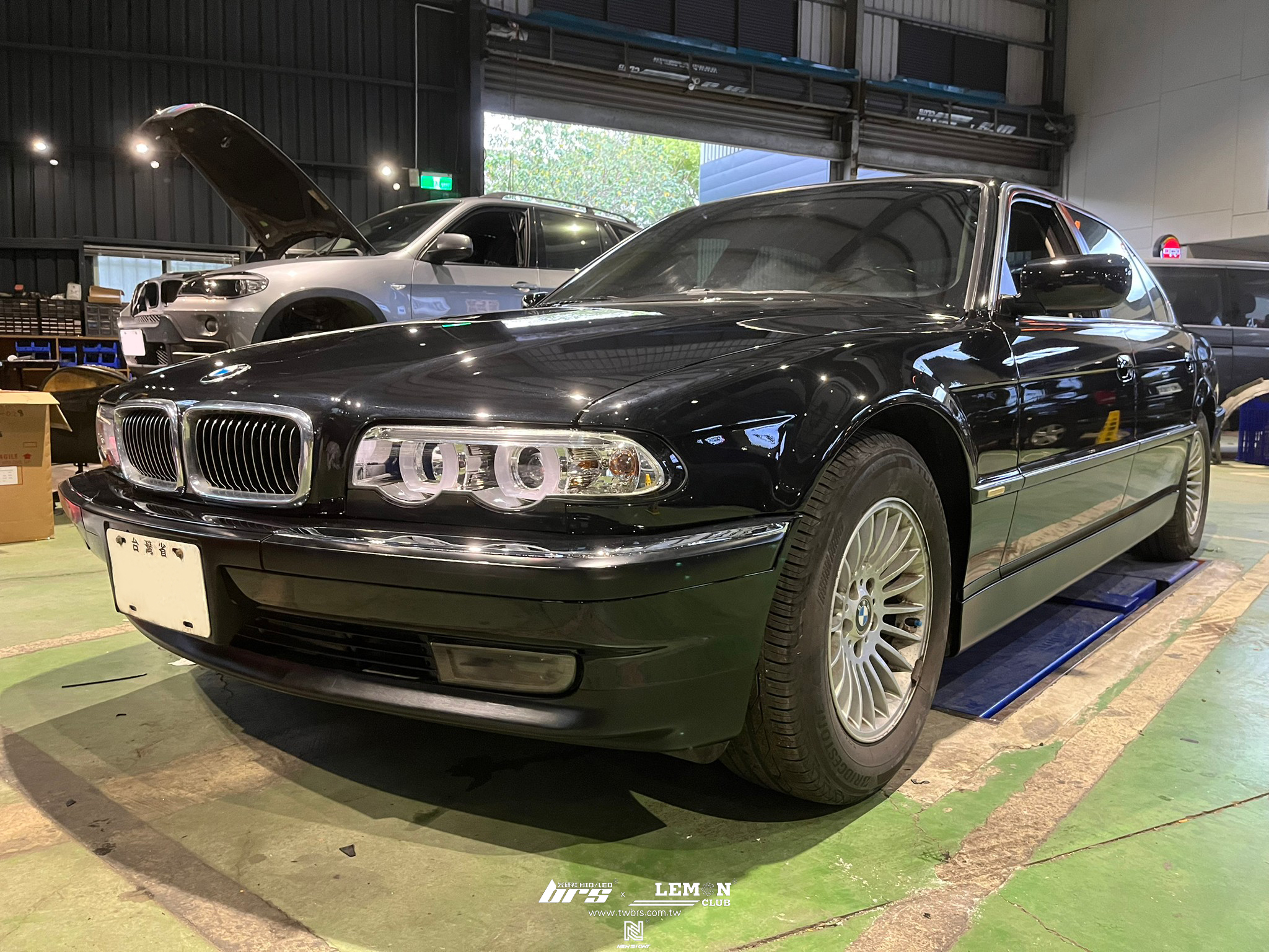 BMW E38 安裝