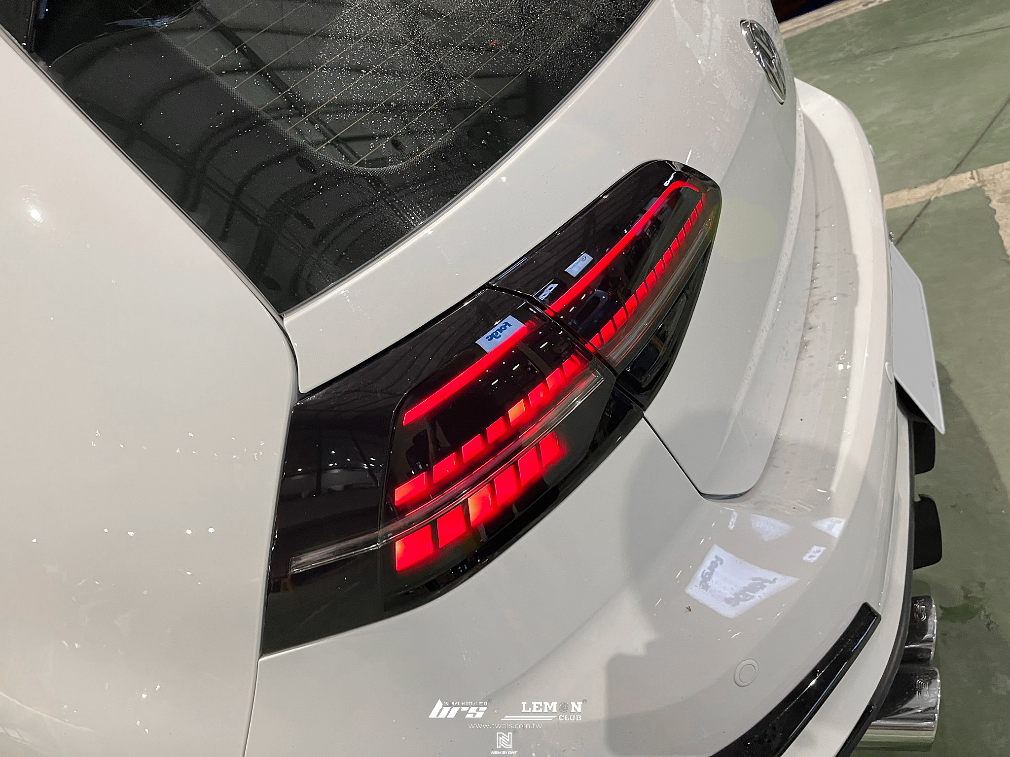 Volkswagen Golf 7 安裝 Golf 7.5流水款尾燈