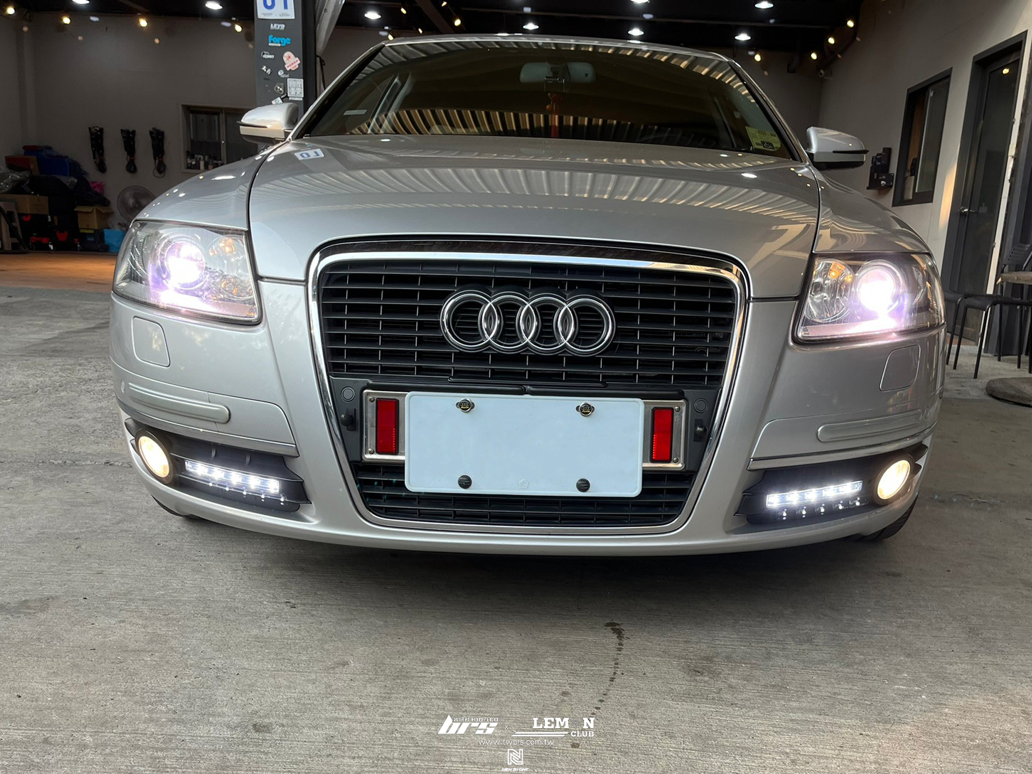 Audi A6 安裝 日行燈