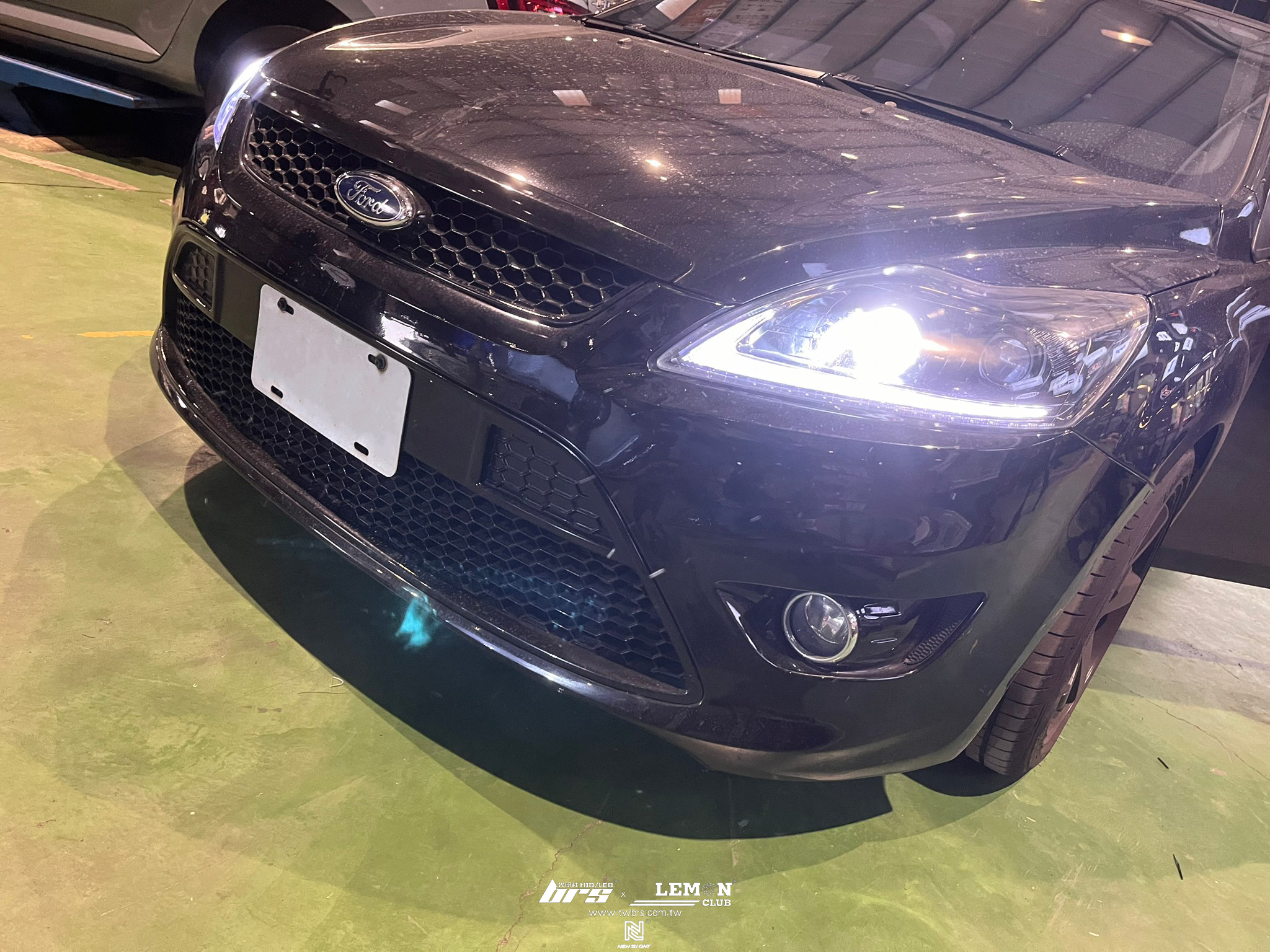 Ford Focus 安裝 D2H 6500K 高階款LED