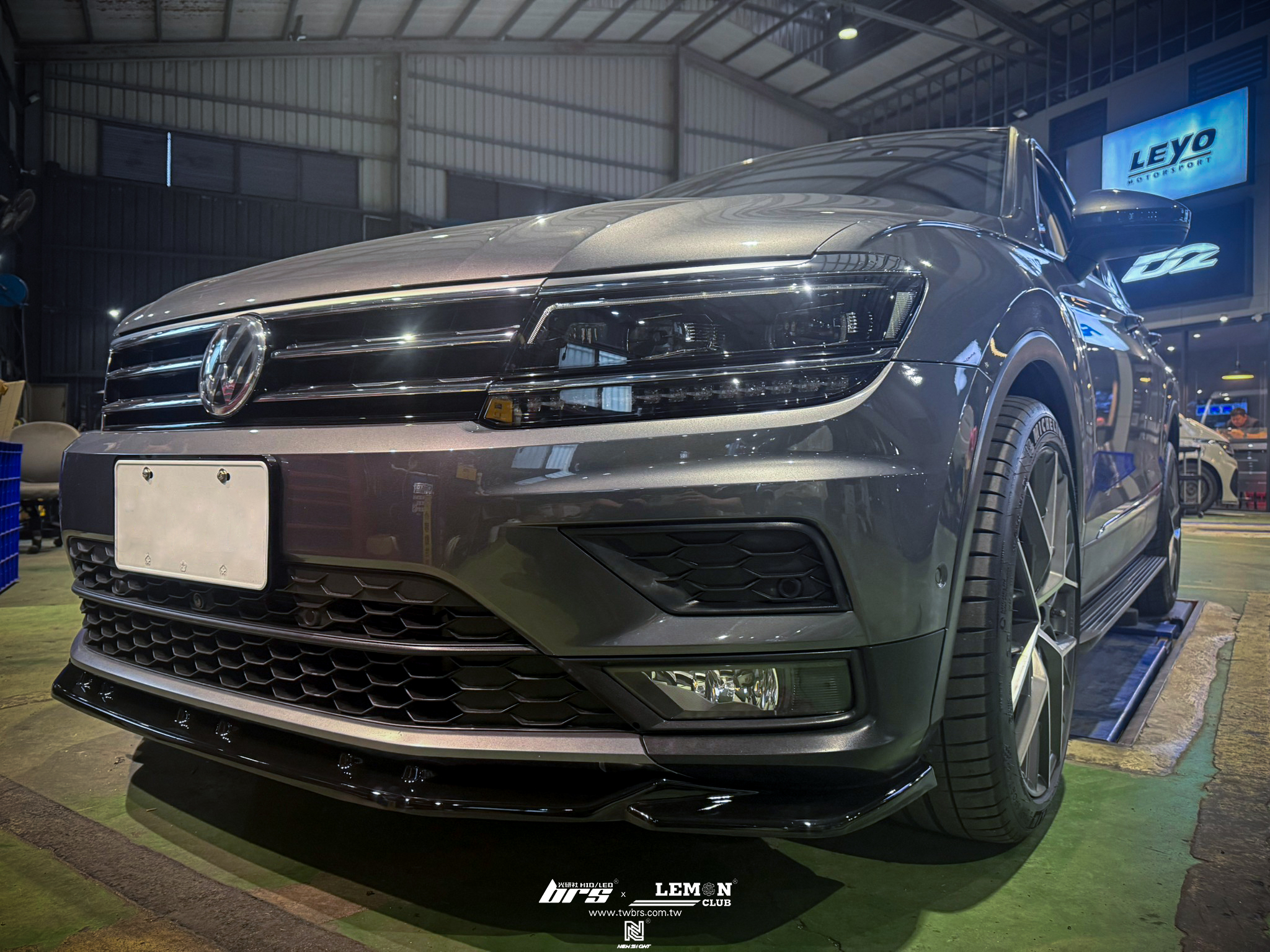 Volkswagen New Tiguan 安裝 專用類MAX前下巴