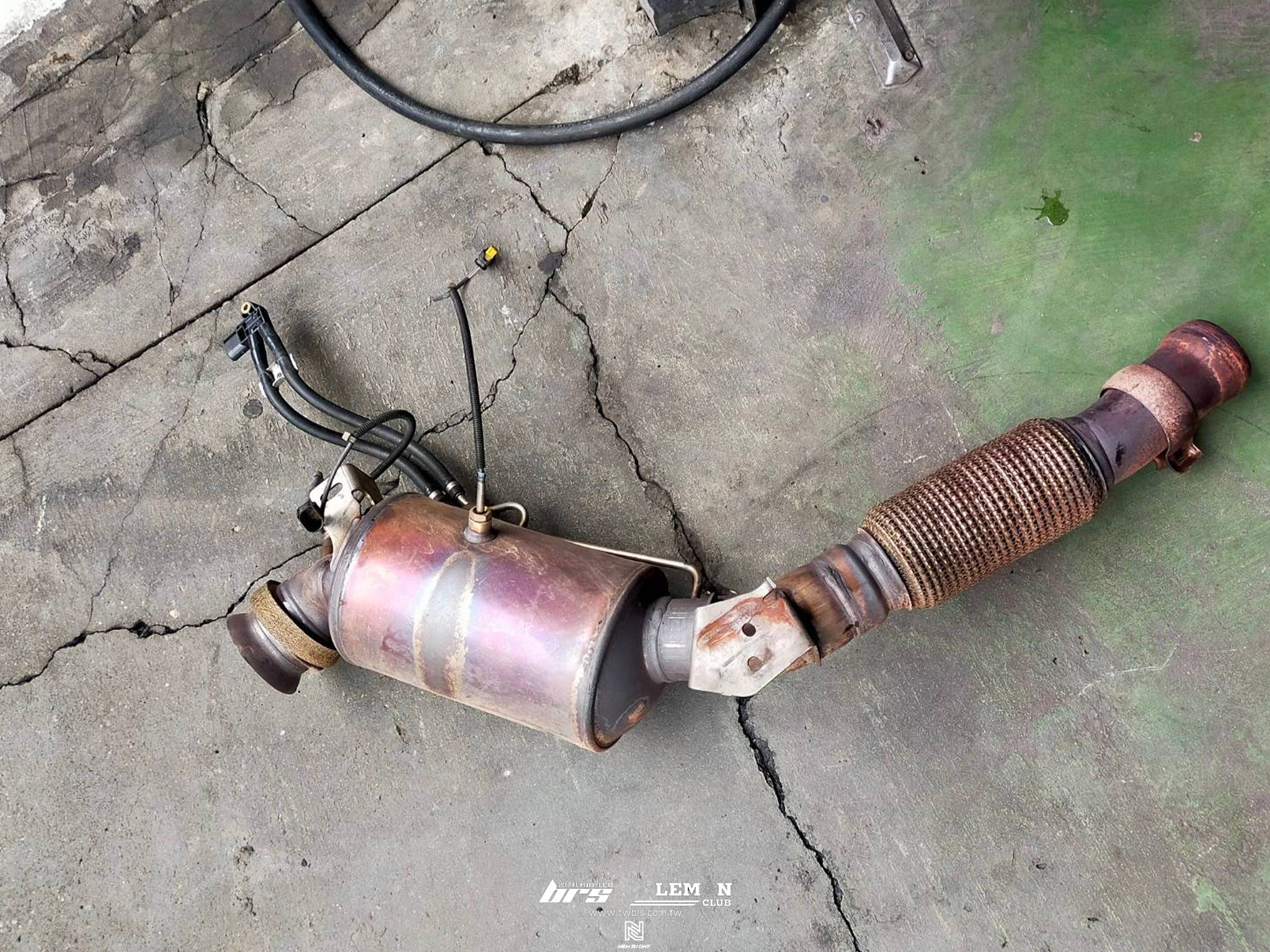 Benz V250D 保養 DPF脈衝式清洗