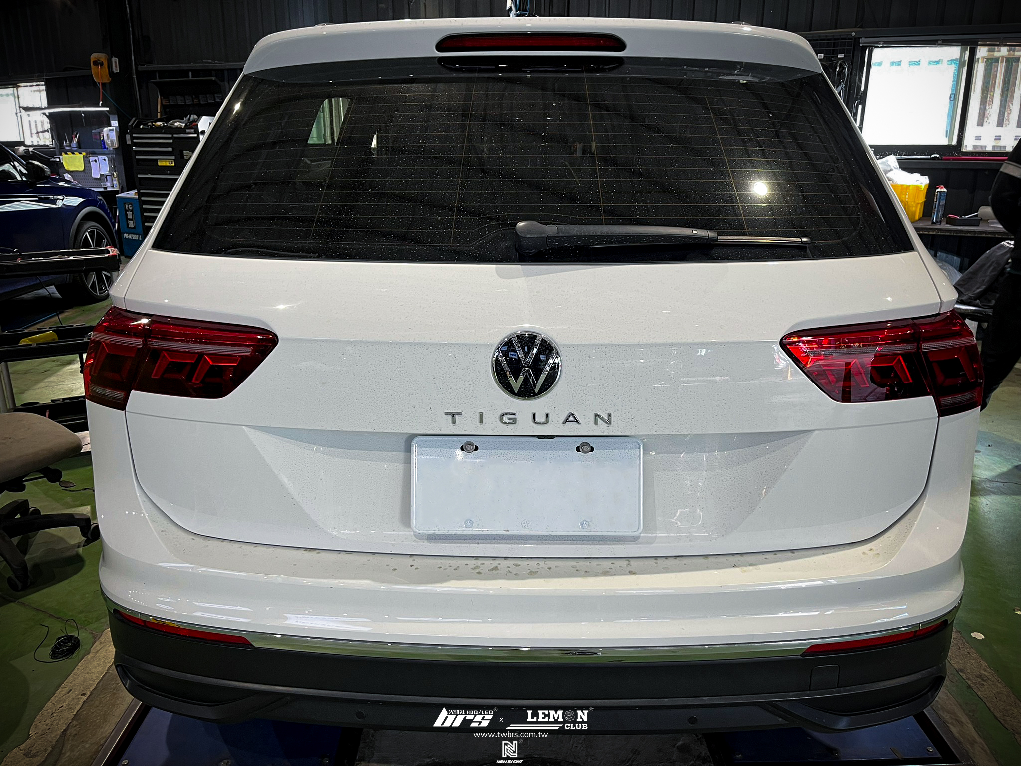 Volkswagen New Tiguan 安裝 21年式原廠動態流水尾燈