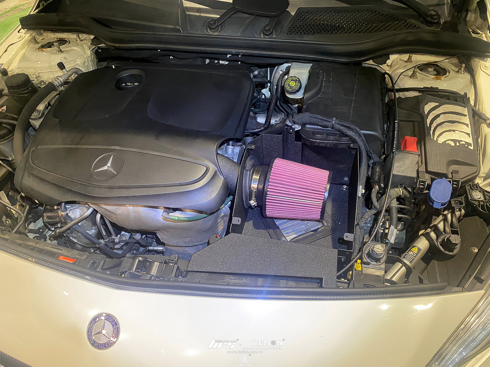 Benz A180 安裝 MST 進氣系統