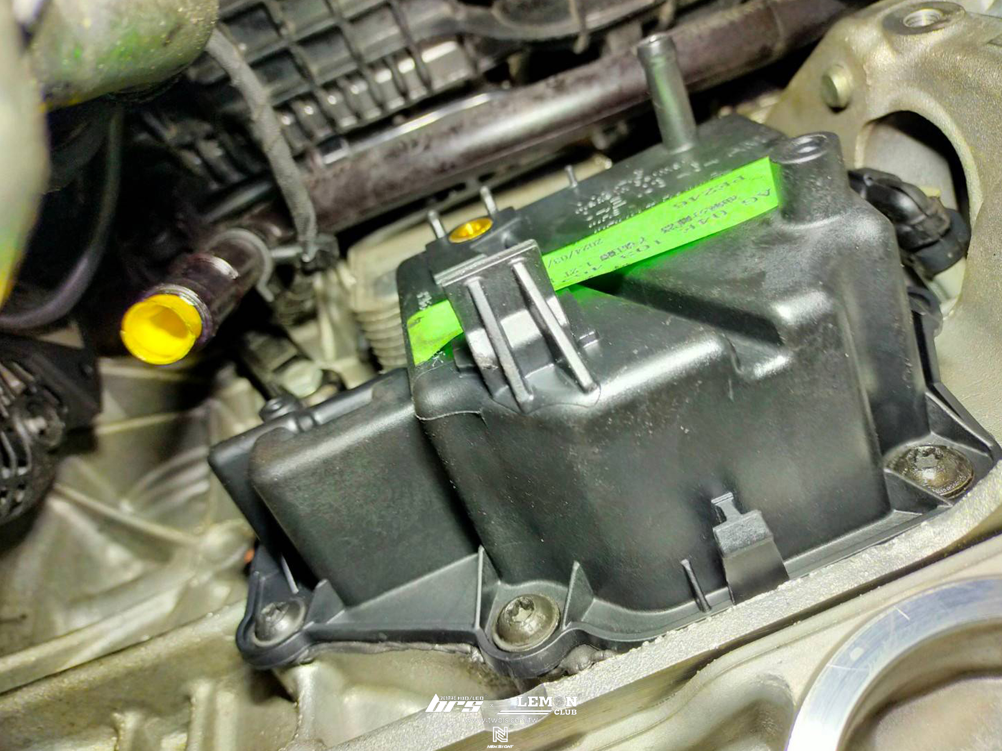 Skoda Superb 安裝 PVC油氣分離器+水泵浦+水泵浦皮帶更換