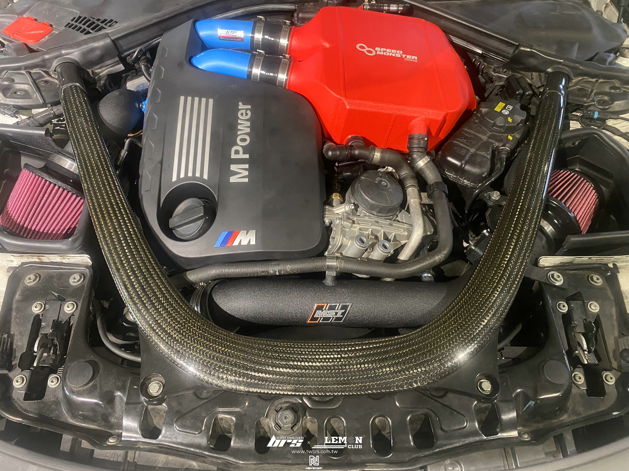 BMW M4C 安裝 MST進氣系統