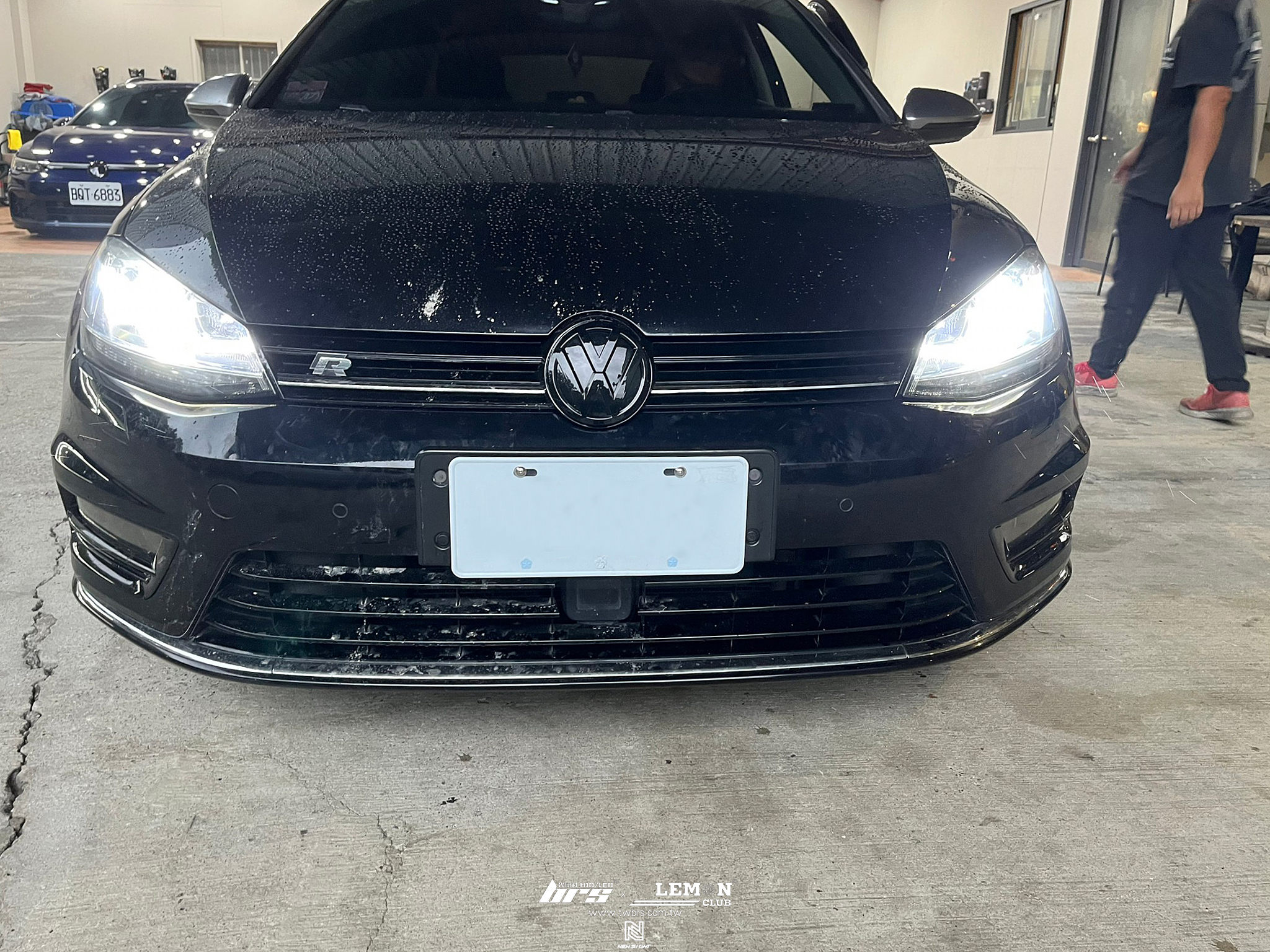 Volkswagen Golf 7 安裝 Highlight SS款(高階款) 6000K LED