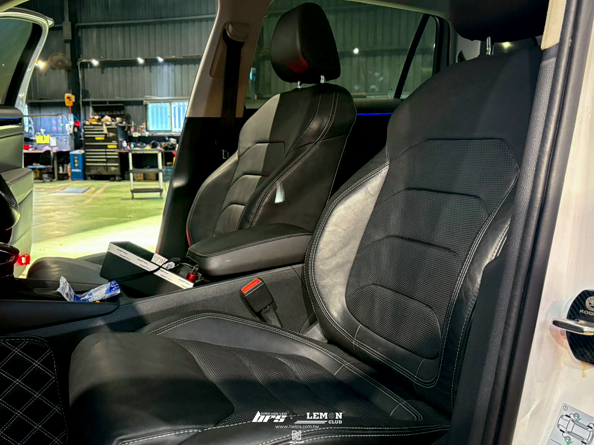 Skoda Kodiaq 安裝 前座通風椅