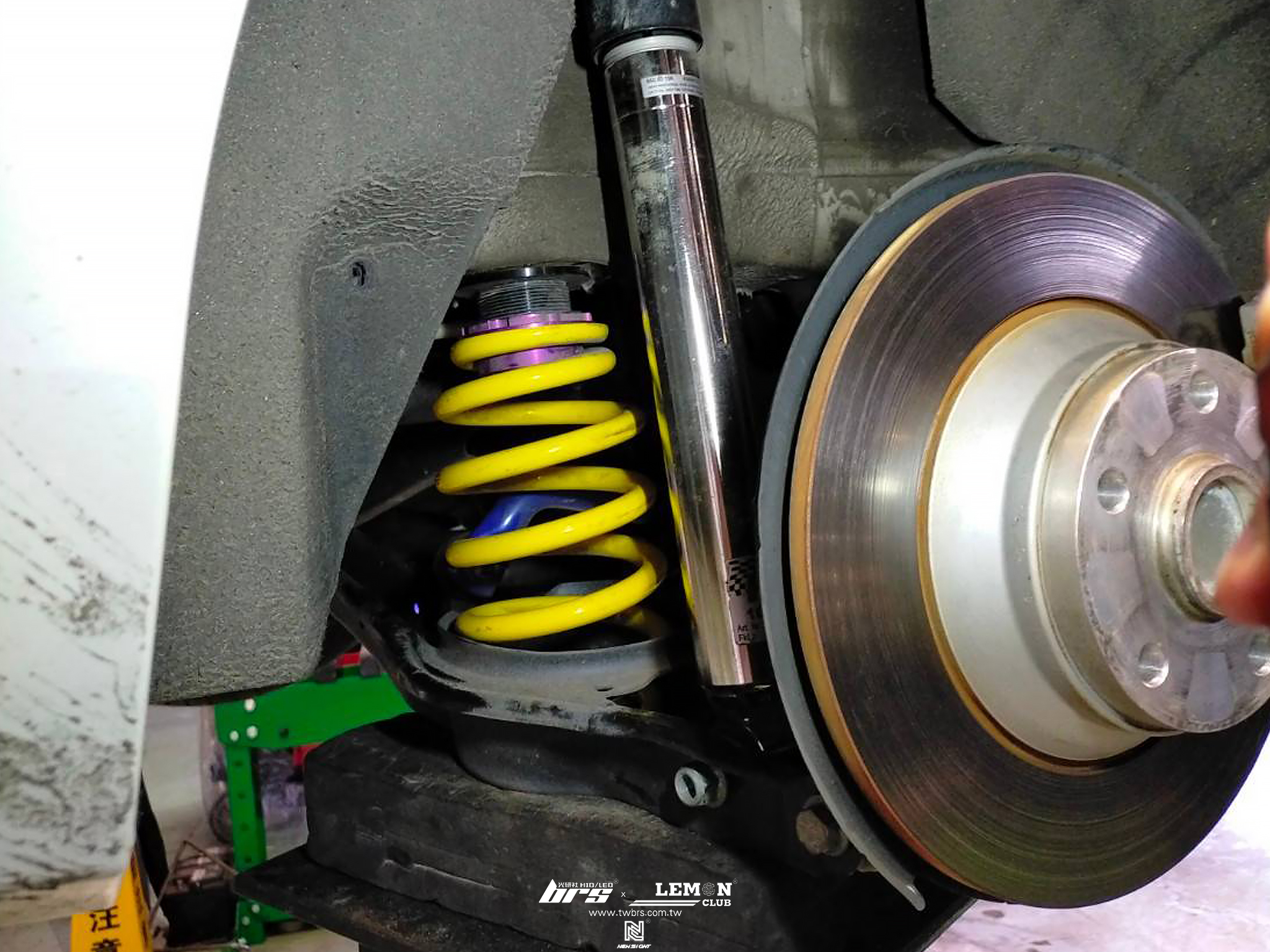 Skoda Superb 安裝 KW避震器