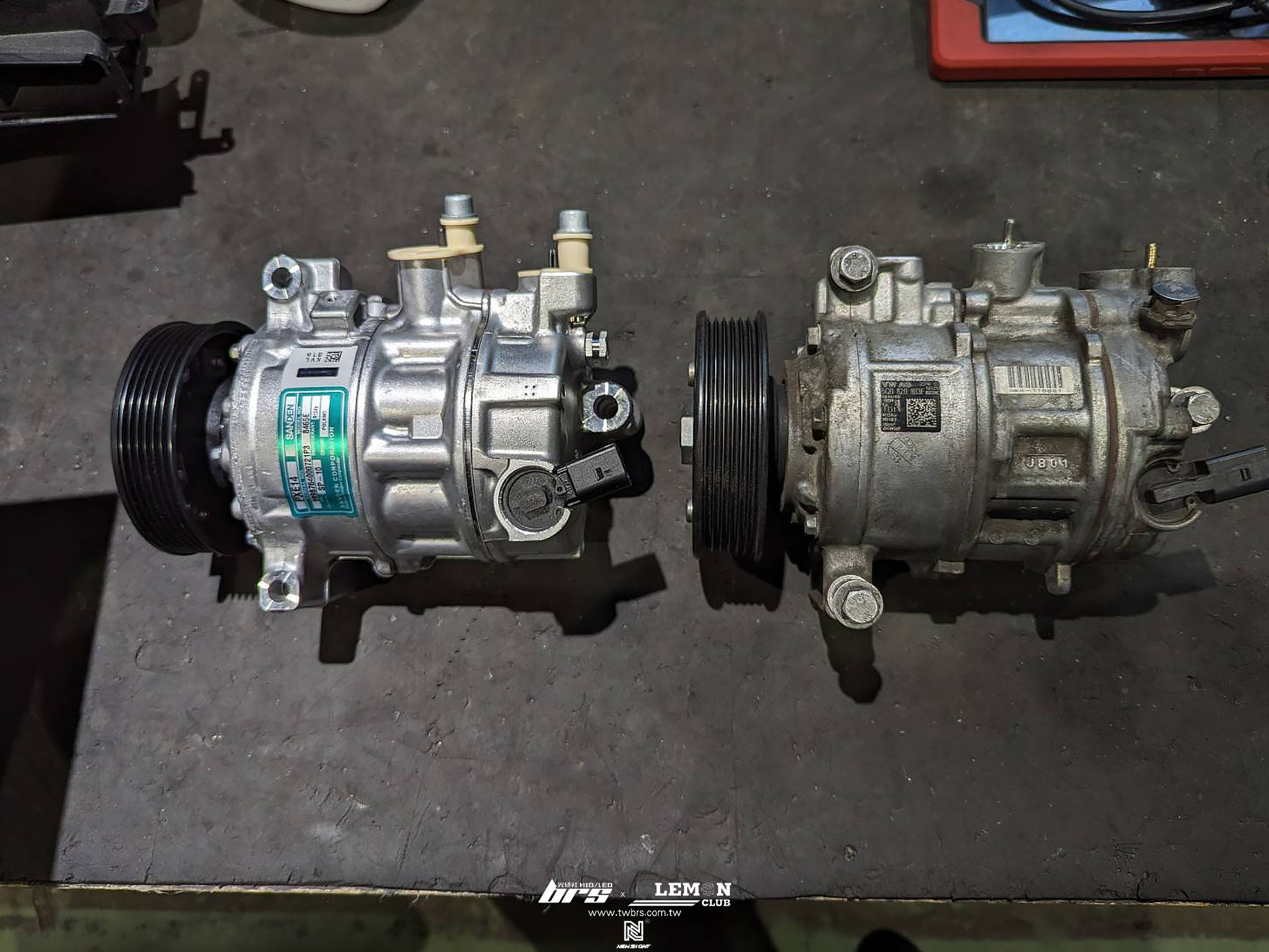 Skoda Sperb 保養(壓縮機)+冷氣清洗