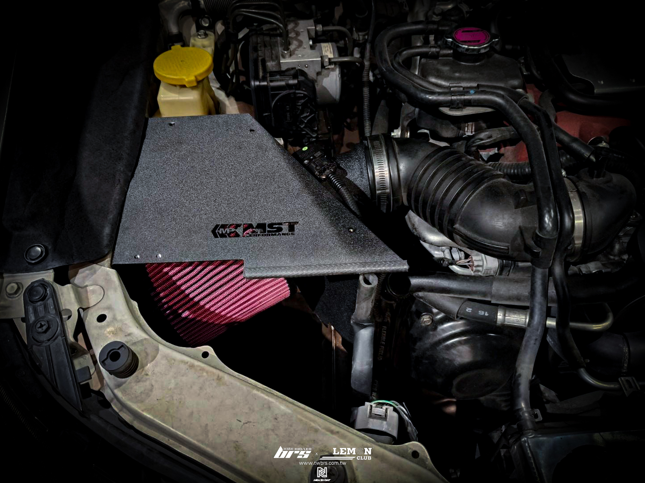 Subaru WRX STI 安裝 MST進氣系統