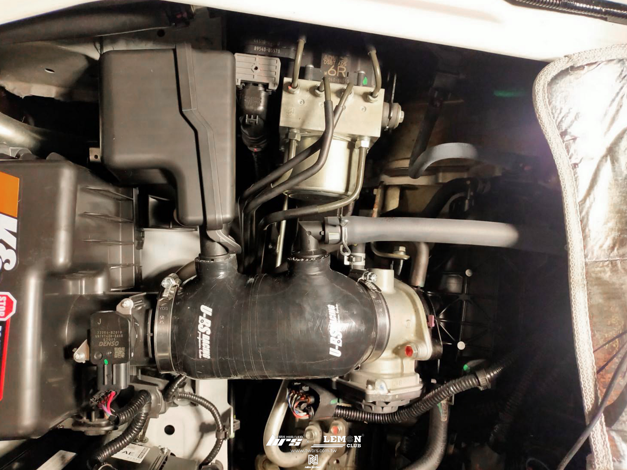 Toyota Town Ace 安裝 U-BS強化進氣管