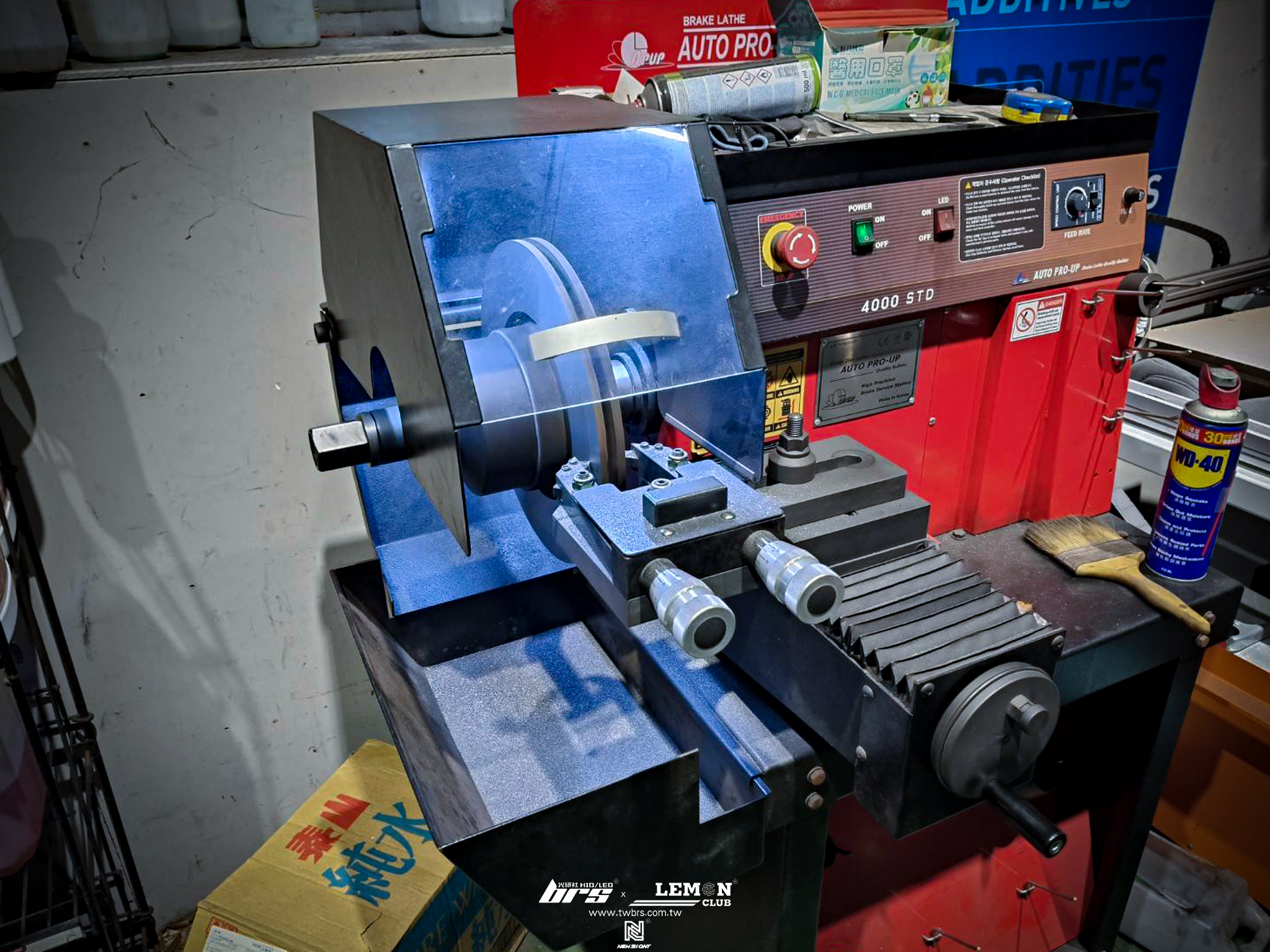 Skoda Superb 安裝 前Brembo來令片(紅皮)+後Brembo來令片(紅皮)+前後碟盤平面車削