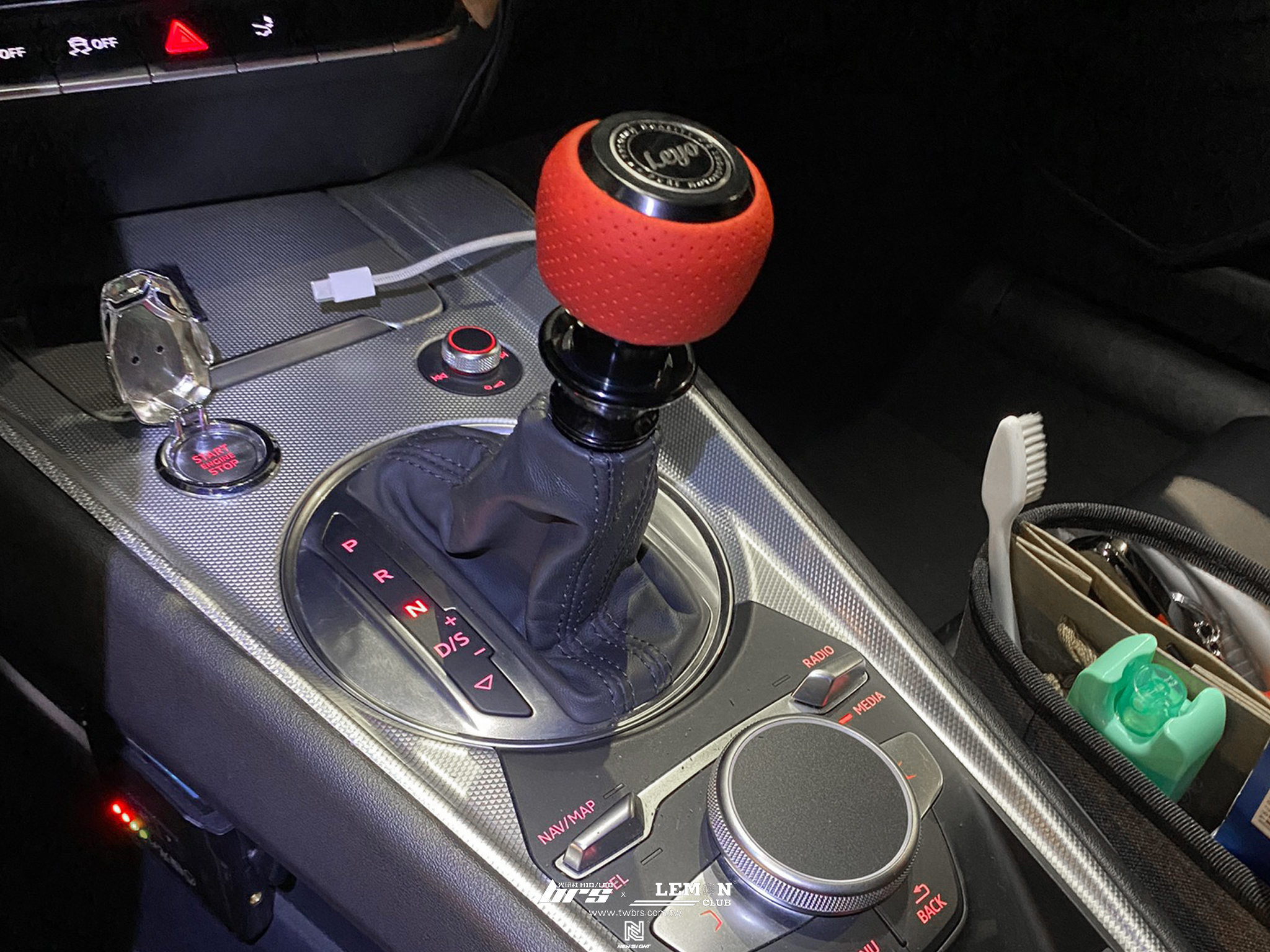 Audi TTS 安裝 Leyo排檔頭