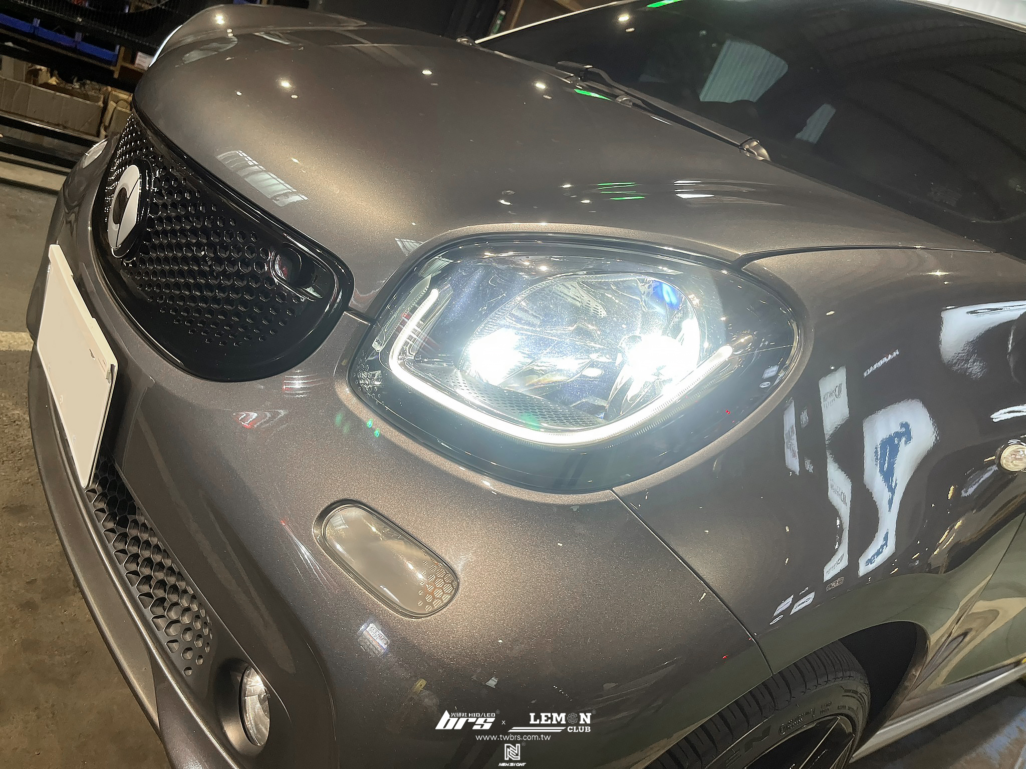 Smart 453 安裝 大燈HIGHLIGHT SE款(一般款) 6000K LED