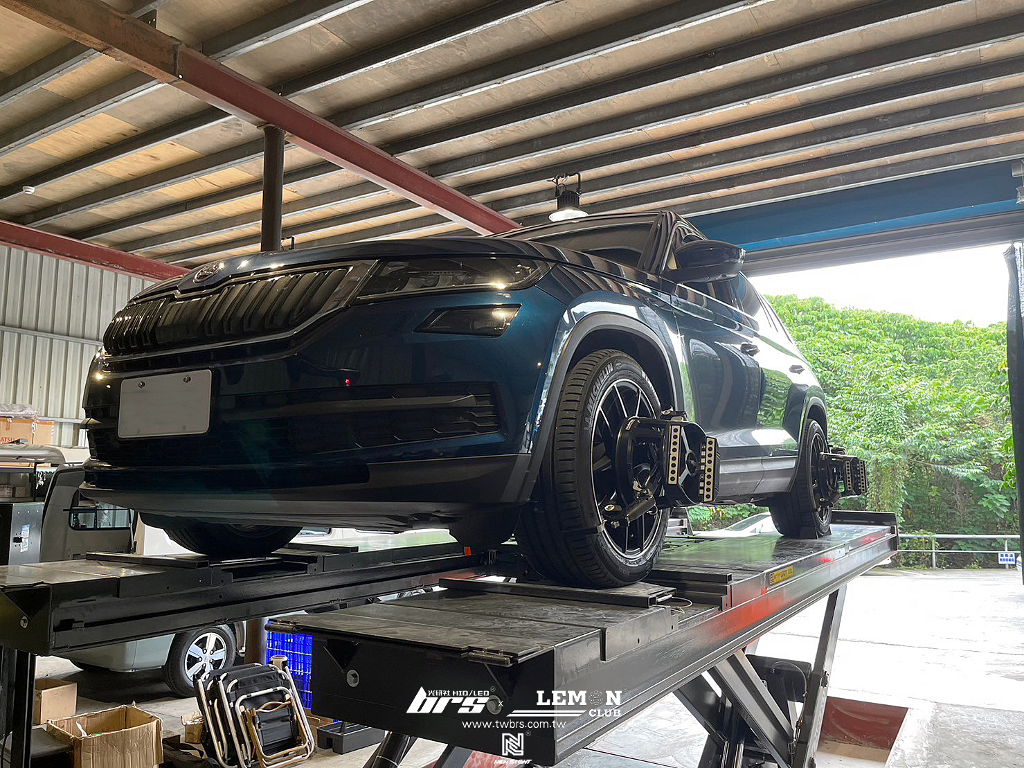 Skoda Kodiaq 保養(四輪定位)