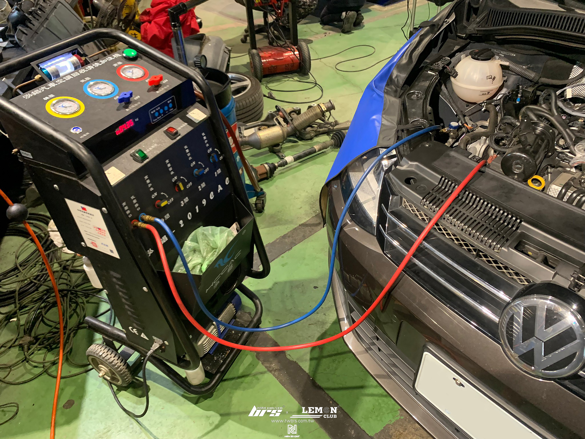 Volkswagen Sharan 保養 發電機更換+冷氣循環清洗+DPF清洗