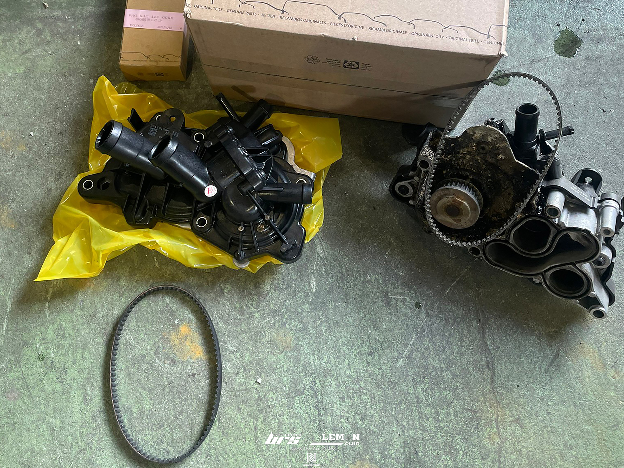 Skoda Kodiaq 保養 水泵浦+水泵浦皮帶