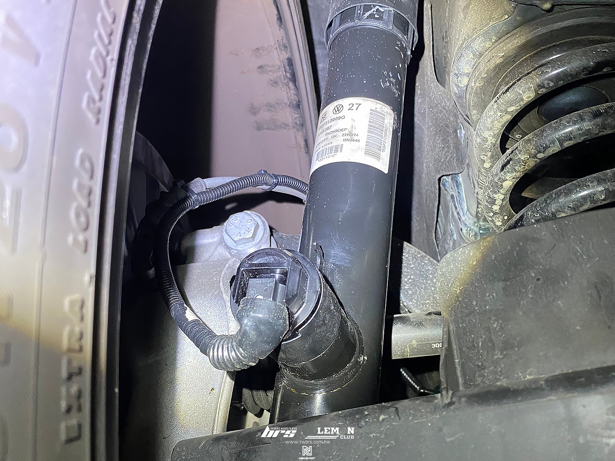 Volkswagen New Tiguan 安裝 DCC主動式底盤控制系統+胎壓式偵測系統