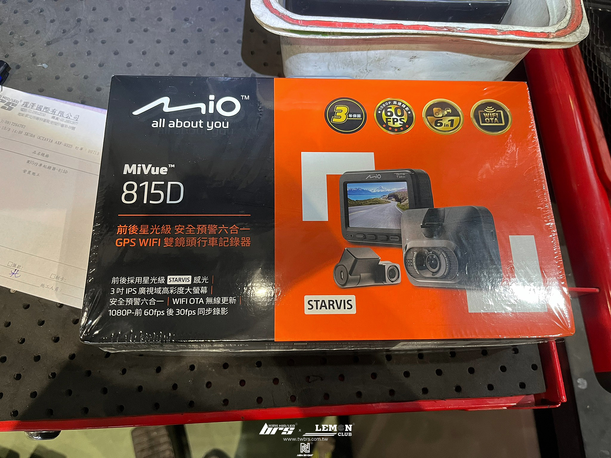 Skoda Octavia 安裝 MIO行車紀錄器