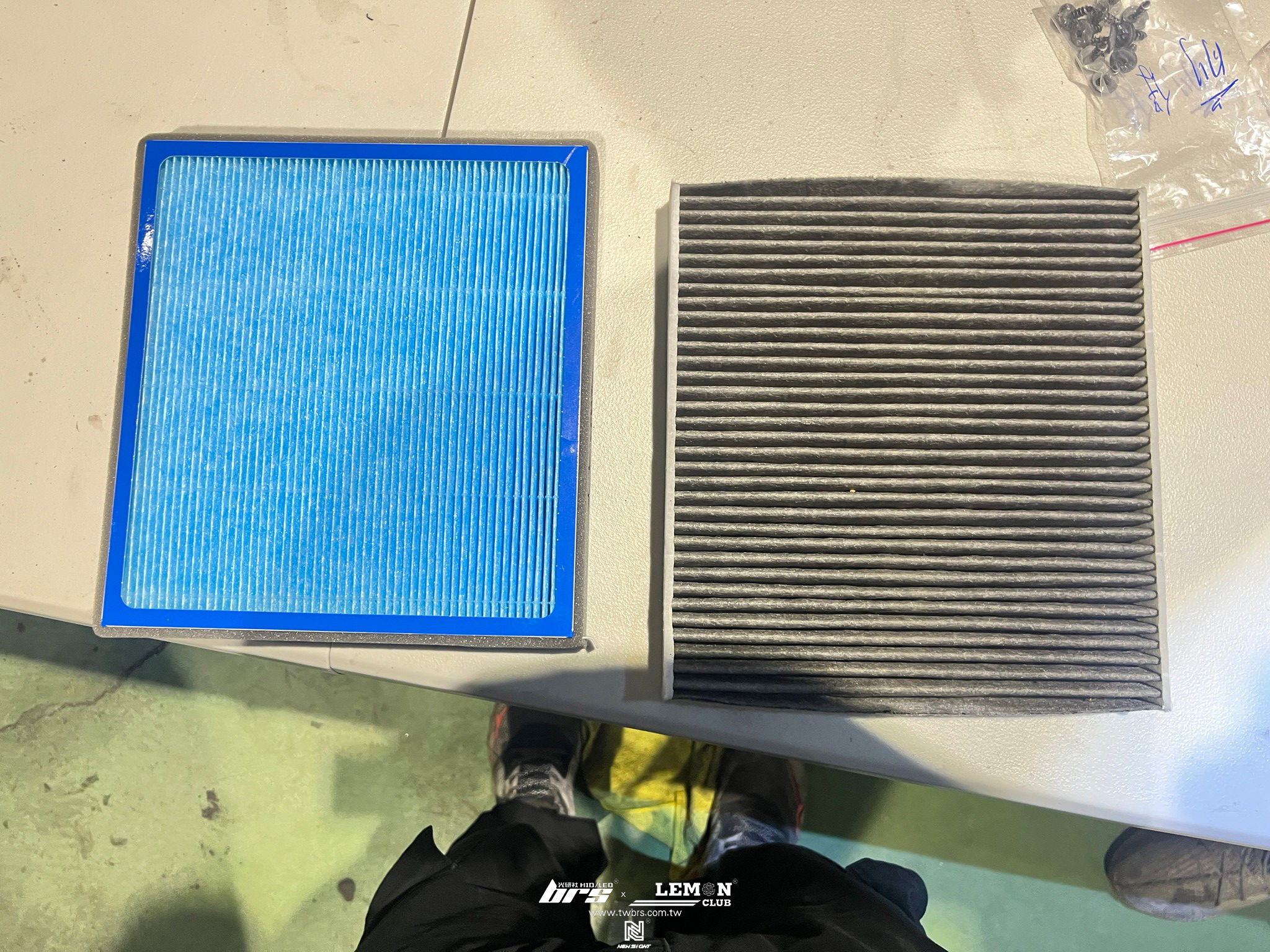 Skoda Octavia RS 安裝 杏合醫療級MQB冷氣空調濾芯