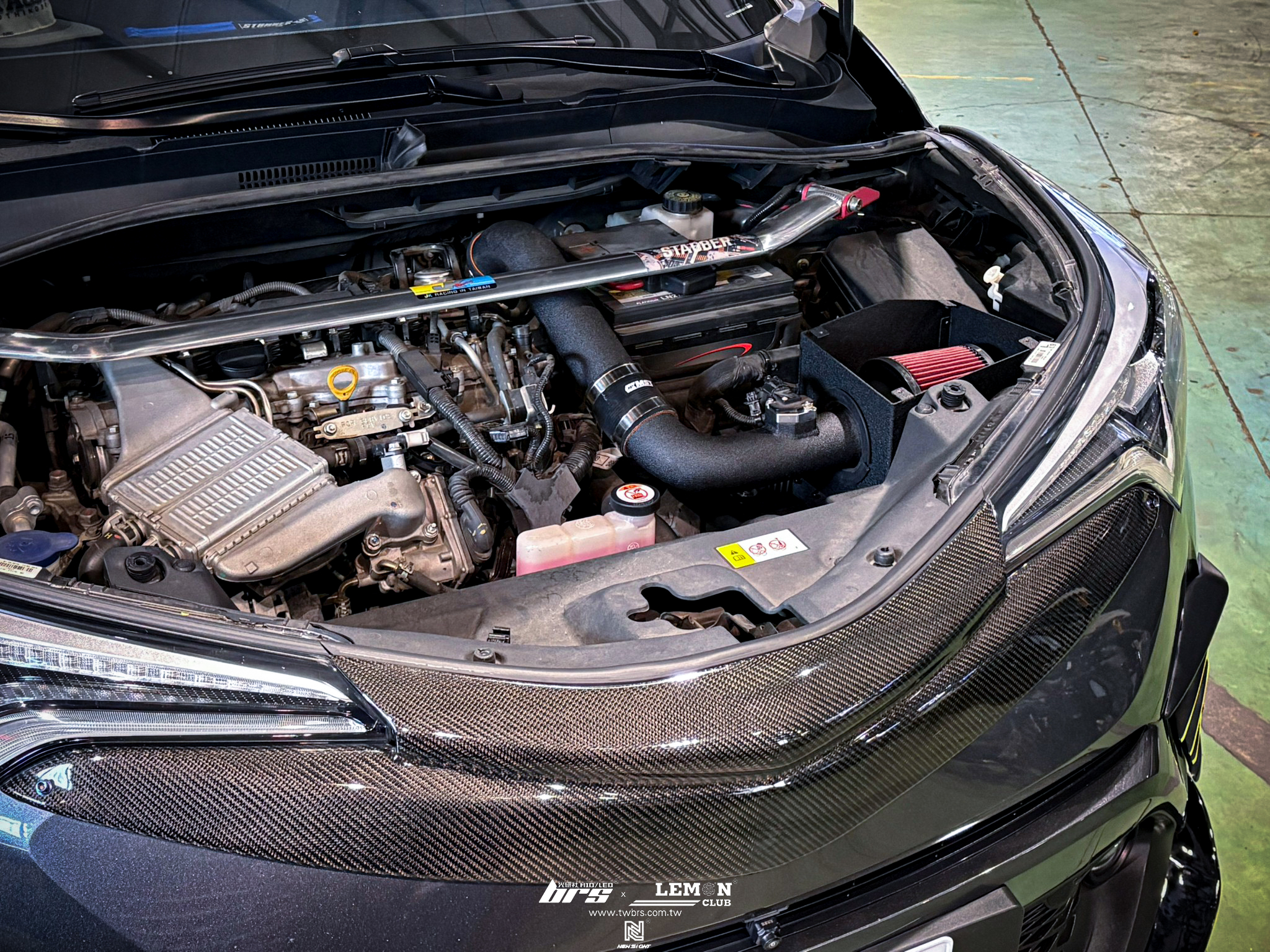 Toyota C-HR 安裝 MST 進氣系統