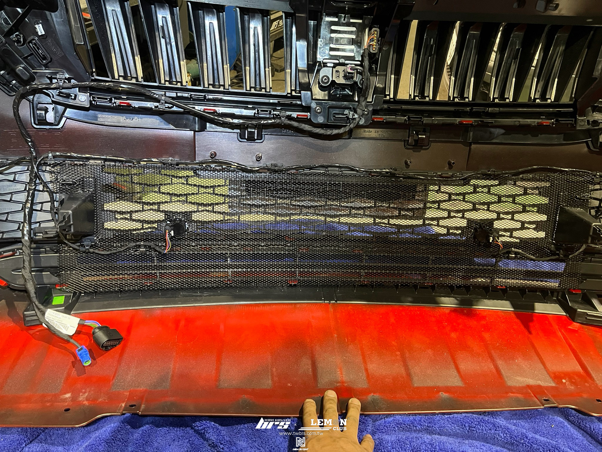 Skoda Karoq 安裝 保桿防跳石網