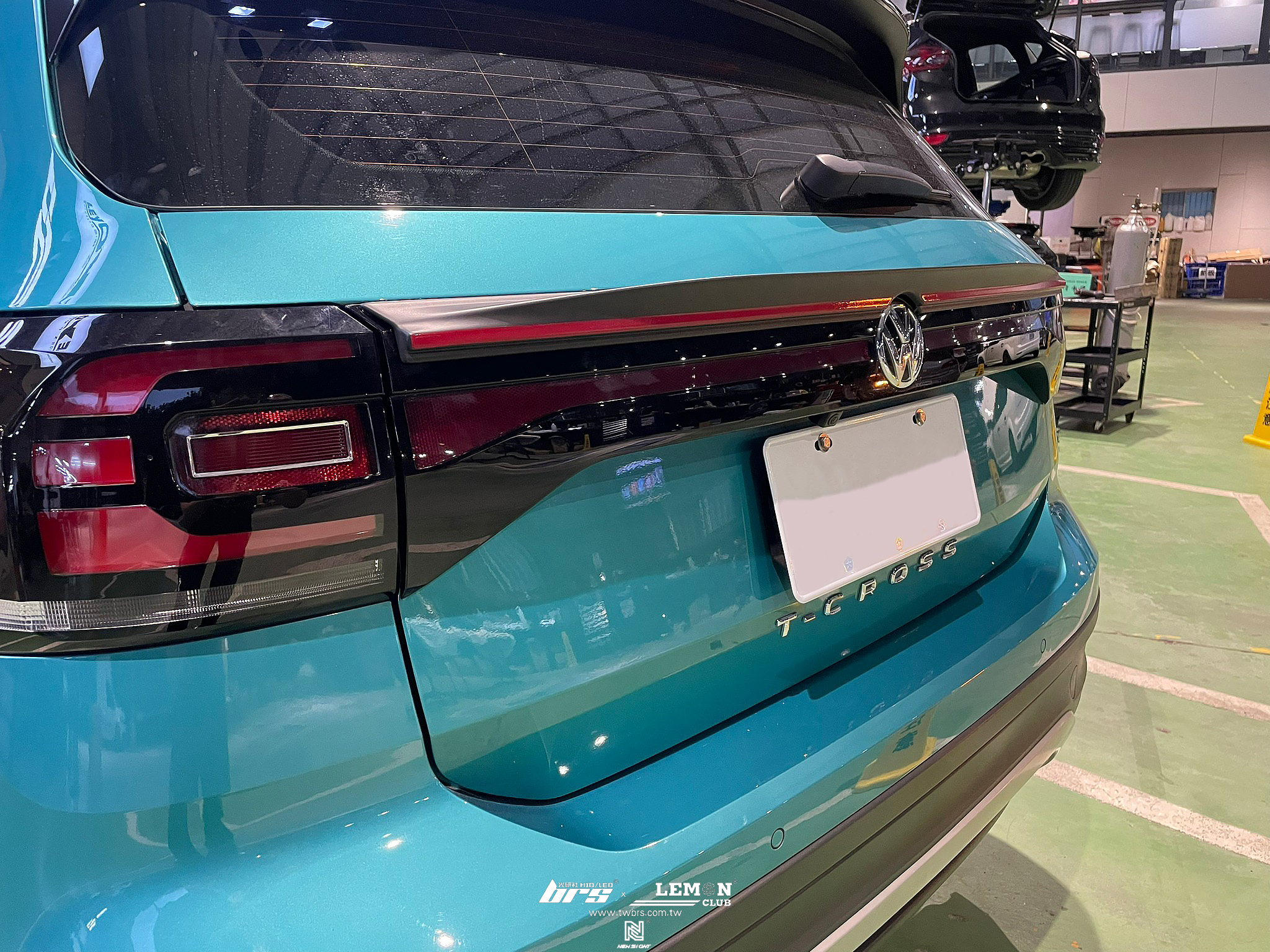 Volkswagen T-Cross 安裝 貫穿尾燈+MQB外置空氣濾芯+LED室內燈