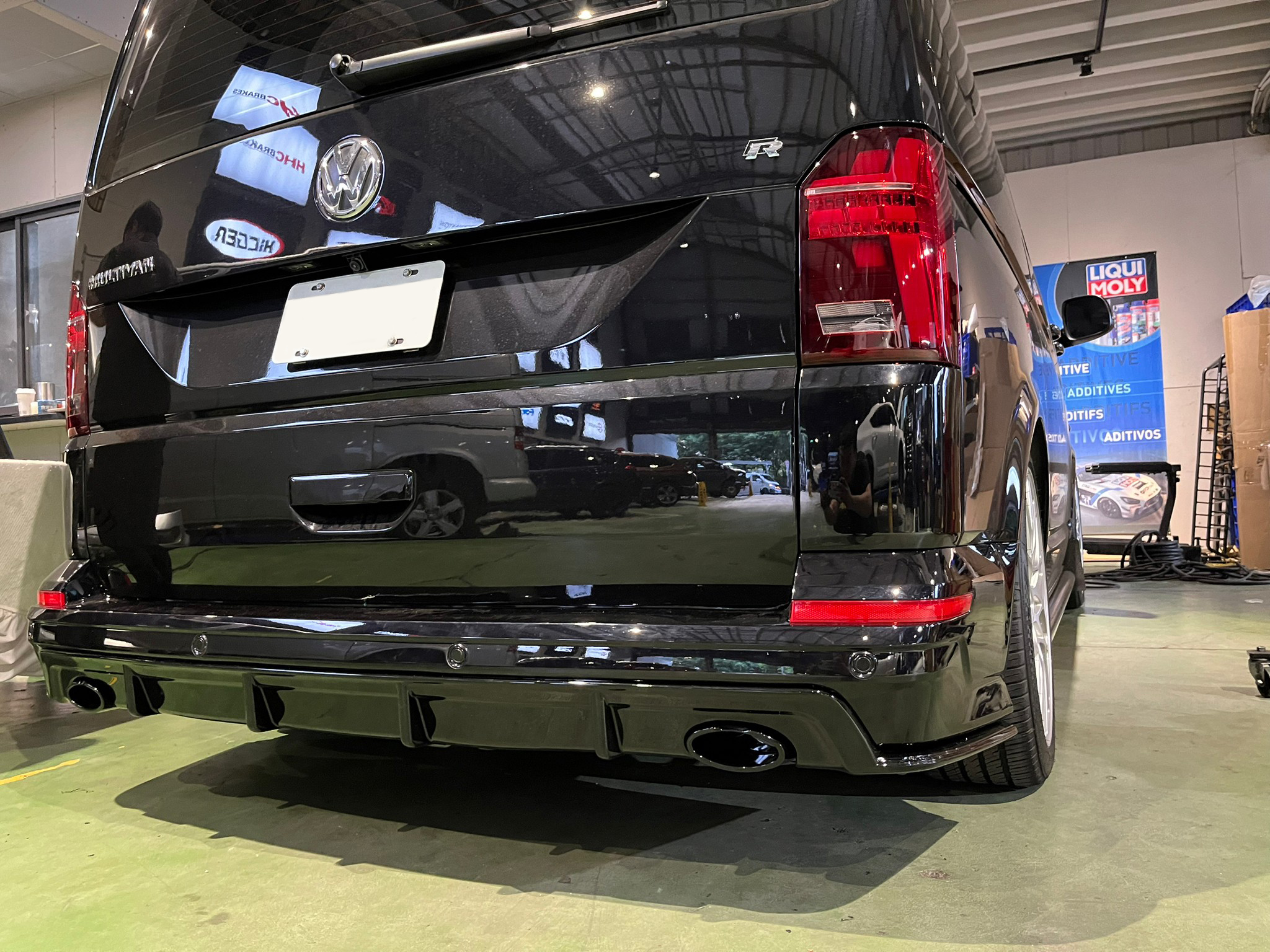 Volkswagen T6 安裝 LV-R後保桿