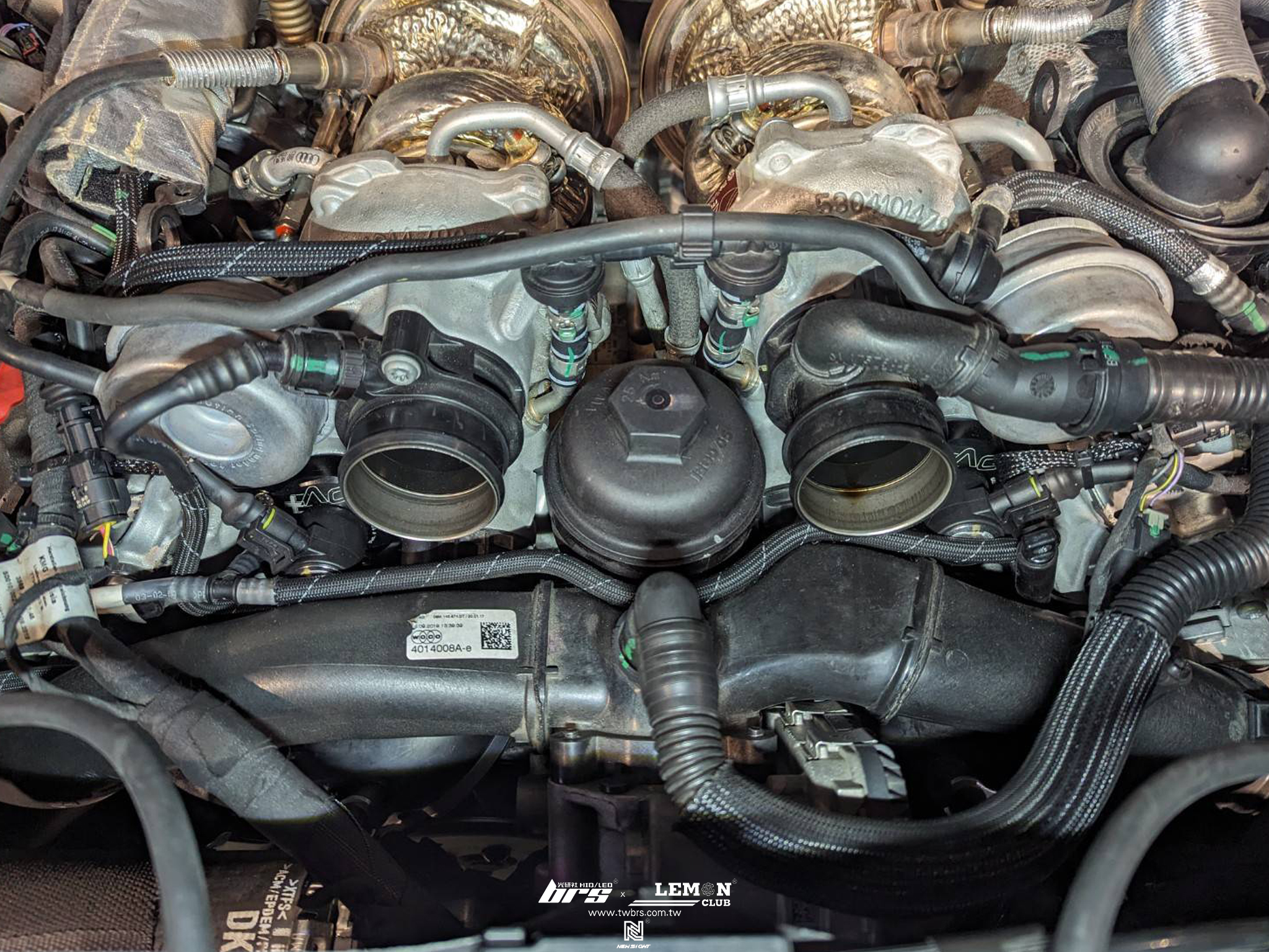 Porsche Cayenne Coupe S 安裝 T9380 GFB DV+ VAG 雙導式強化內洩式洩壓閥